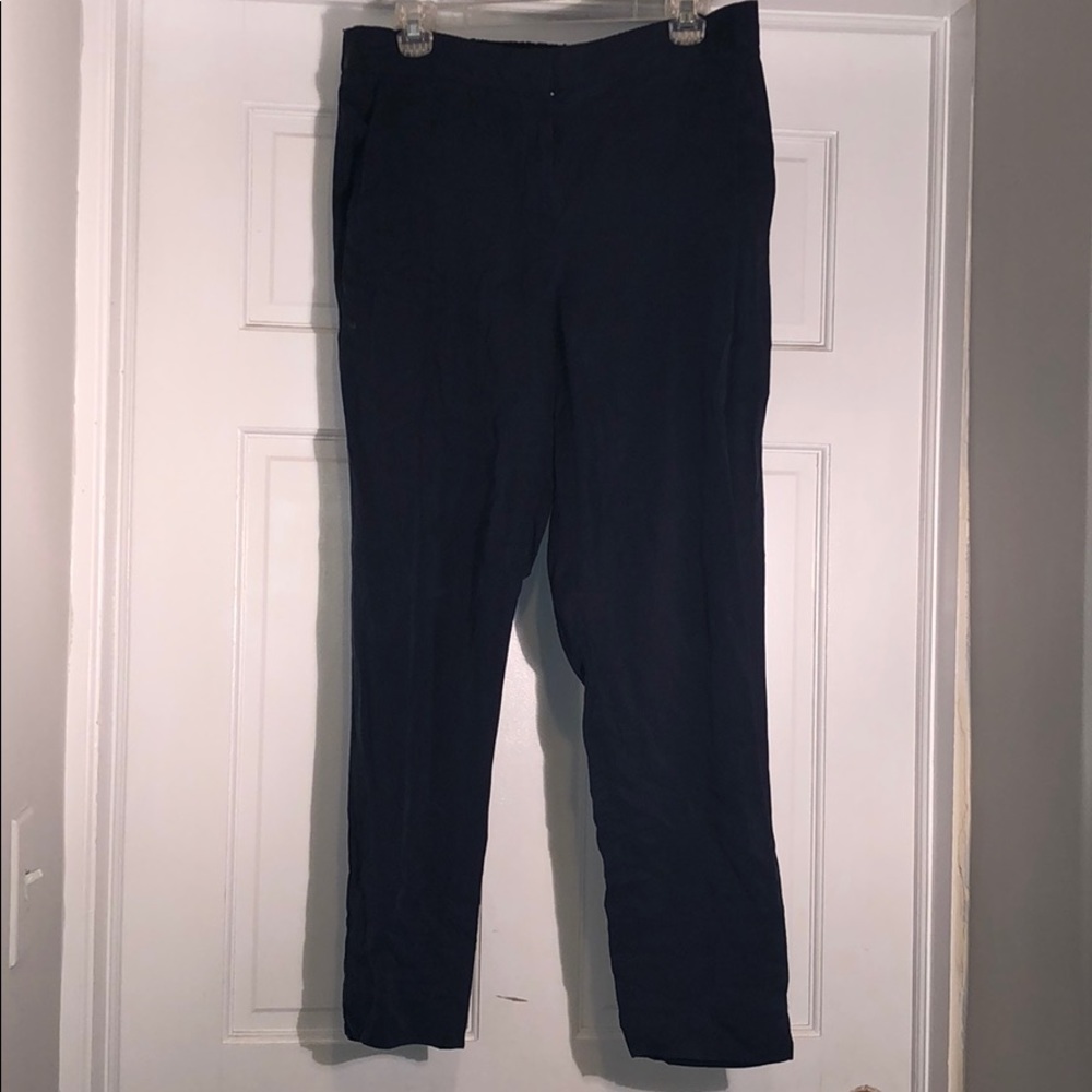 GAP Navy Blue Tencel Pants